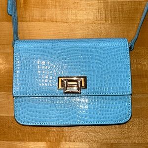 ASOS light blue cross body bag